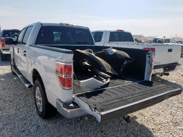 1FTFW1CT2BFD08825 - 2011 FORD F150 SUPER WHITE photo 3
