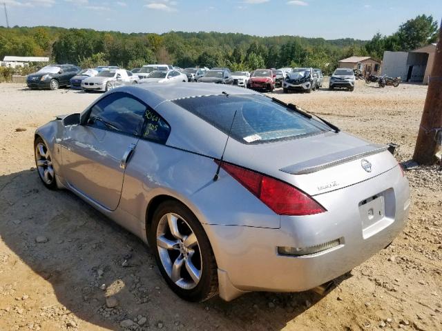 JN1AZ34D93T118482 - 2003 NISSAN 350Z COUPE SILVER photo 3