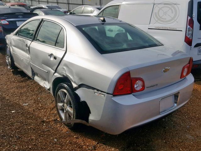 1G1ZD5EU2CF363057 - 2012 CHEVROLET MALIBU 2LT SILVER photo 3