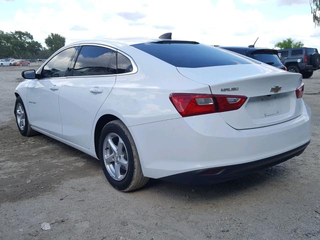 1G1ZB5ST0GF256371 - 2016 CHEVROLET MALIBU LS 白色 照片 3