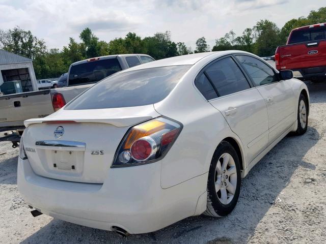 1N4AL21E77N400951 - 2007 NISSAN ALTIMA 2.5 WHITE photo 4