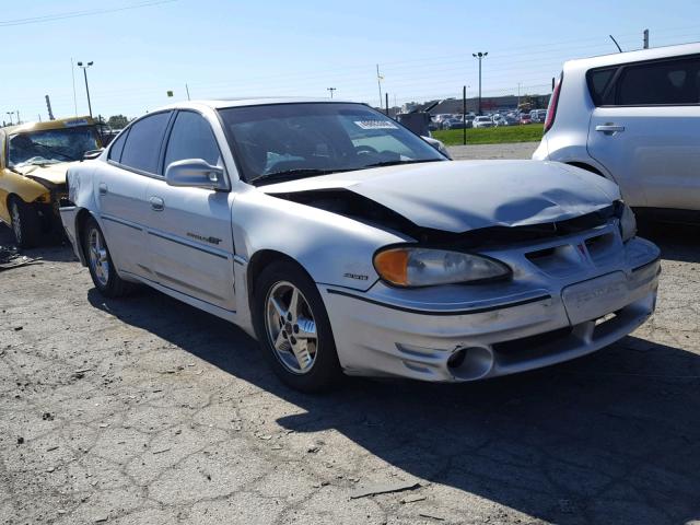 1G2NW52E01C174942 - 2001 PONTIAC GRAND AM G SILVER photo 1