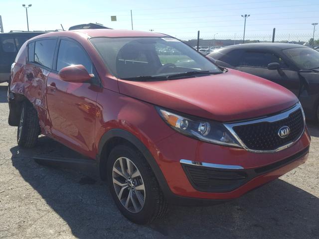 KNDPB3AC2E7578263 - 2014 KIA SPORTAGE B RED photo 1