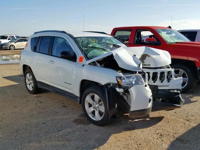 1C4NJCBA4GD648583 - 2016 JEEP COMPASS SP WHITE photo 1