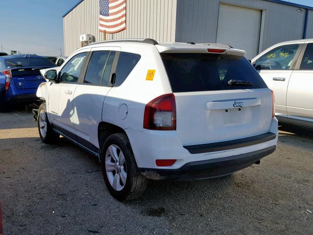 1C4NJCBA4GD648583 - 2016 JEEP COMPASS SP WHITE photo 3