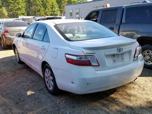 4T1BB46K28U041779 - 2008 TOYOTA CAMRY HYBR WHITE photo 3