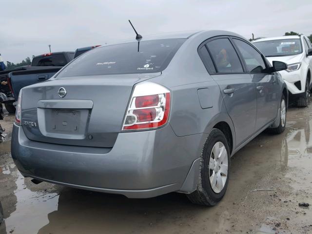 3N1AB61E38L720776 - 2008 NISSAN SENTRA 2.0 SILVER photo 4