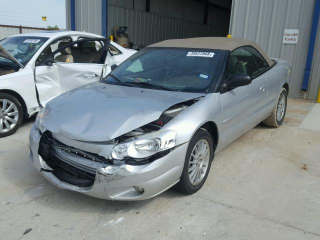 1C3EL55R96N259345 - 2006 CHRYSLER SEBRING TO GRAY photo 2