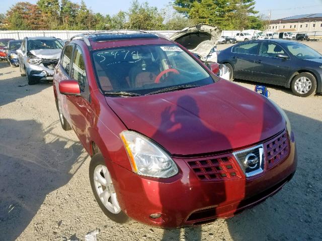 JN8AS58V18W122942 - 2008 NISSAN ROGUE S RED photo 1