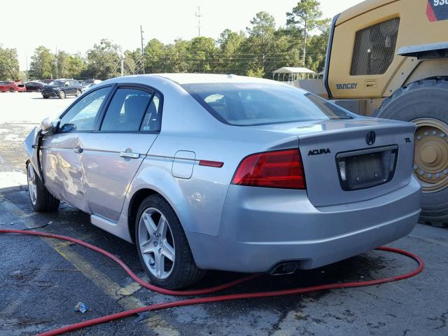 19UUA66295A063868 - 2005 ACURA TL SILVER photo 3