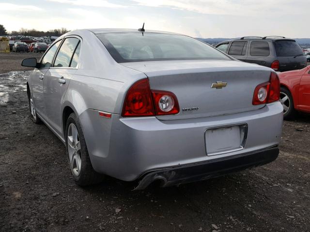 1G1ZB5EB4AF172175 - 2010 CHEVROLET MALIBU LS 银色 照片 3