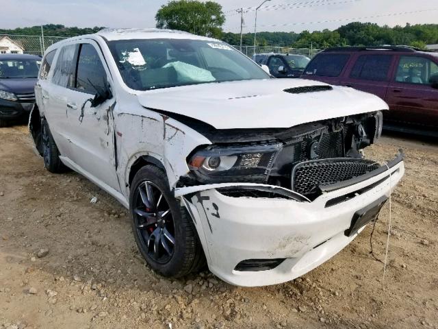 1C4SDJGJXJC290944 - 2018 DODGE DURANGO SR WHITE photo 1