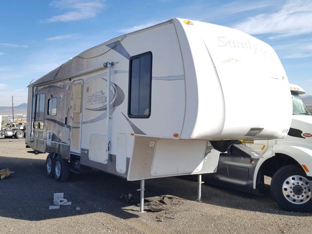 4X4FSAF2X8T112070 - 2008 WILDWOOD 5TH WHEEL WHITE photo 1