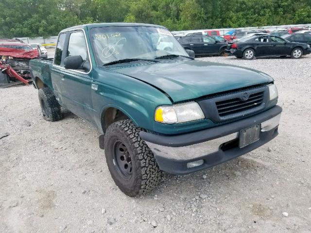 4F4YR16X5XTM01028 - 1999 MAZDA B4000 CAB GREEN photo 1