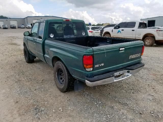 4F4YR16X5XTM01028 - 1999 MAZDA B4000 CAB GREEN photo 3