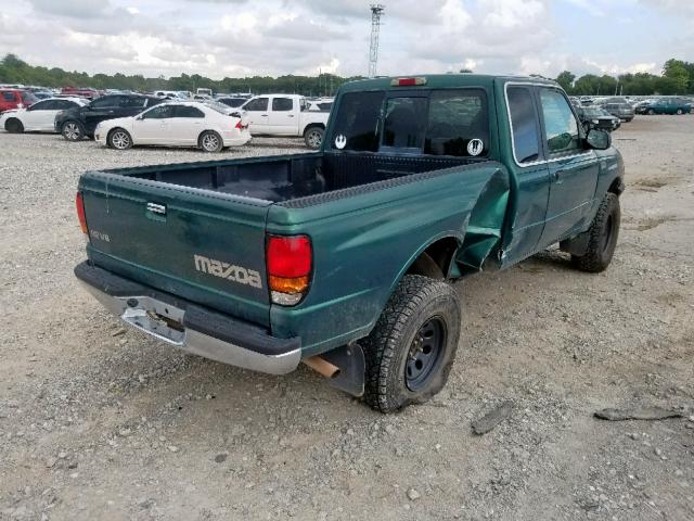 4F4YR16X5XTM01028 - 1999 MAZDA B4000 CAB GREEN photo 4