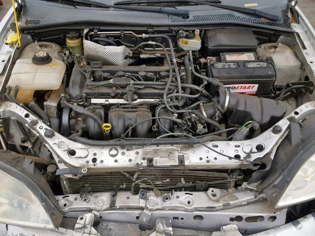 1FAFP34N95W157422 - 2005 FORD FOCUS ZX4 SILVER photo 7