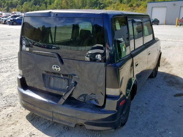 JTLKT334250182988 - 2005 TOYOTA SCION XB ლურჯი ფოტო 4