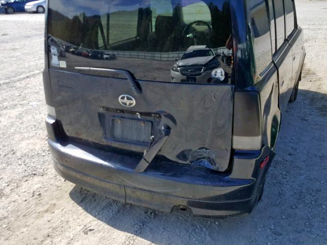 JTLKT334250182988 - 2005 TOYOTA SCION XB ლურჯი ფოტო 9