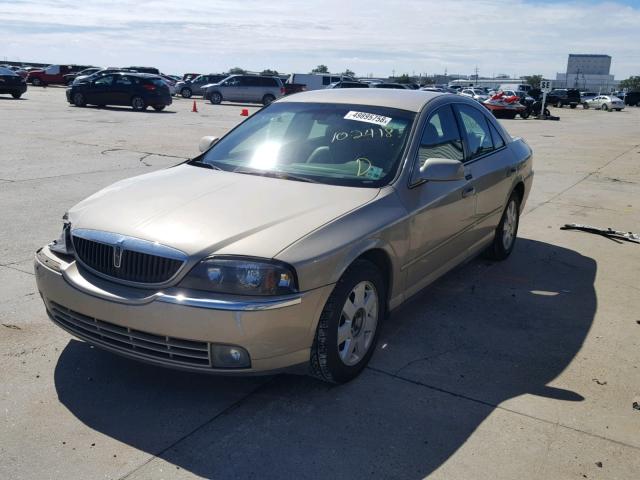 1LNHM86S55Y641096 - 2005 LINCOLN LS 金色 照片 2