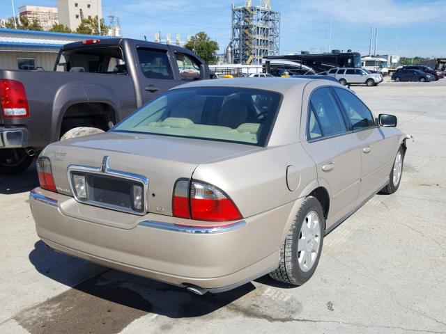 1LNHM86S55Y641096 - 2005 LINCOLN LS 金色 照片 4