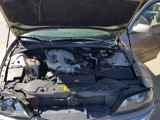 1LNHM86S55Y641096 - 2005 LINCOLN LS 金色 照片 7