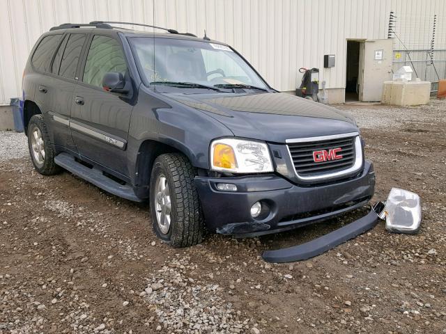 1GKDT13S642408125 - 2004 GMC ENVOY BLACK photo 1