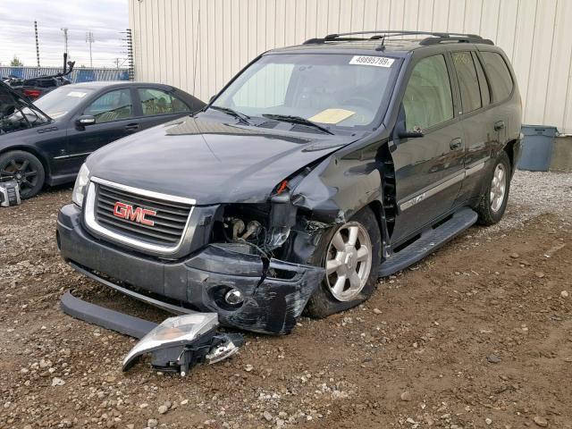 1GKDT13S642408125 - 2004 GMC ENVOY BLACK photo 2