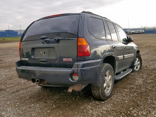 1GKDT13S642408125 - 2004 GMC ENVOY BLACK photo 4