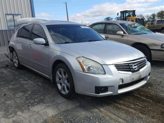 1N4BA41EX7C849042 - 2007 NISSAN MAXIMA SE SILVER photo 1