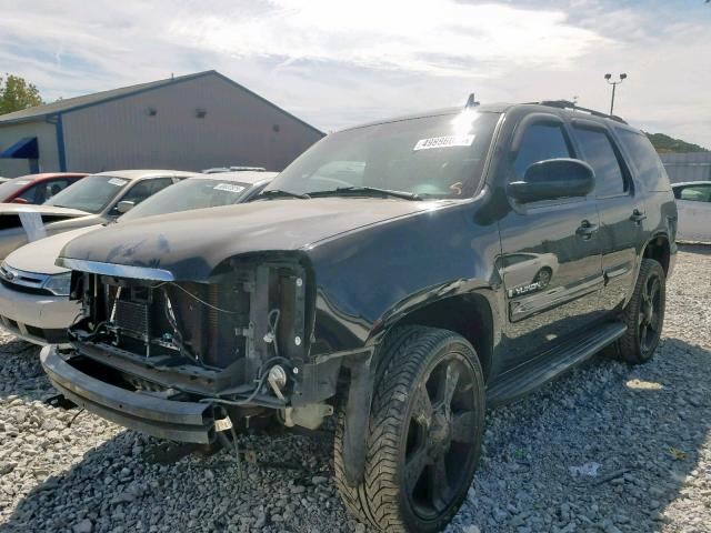 1GKFC13057R334134 - 2007 GMC YUKON BLACK photo 2