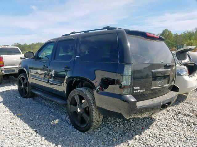 1GKFC13057R334134 - 2007 GMC YUKON BLACK photo 3