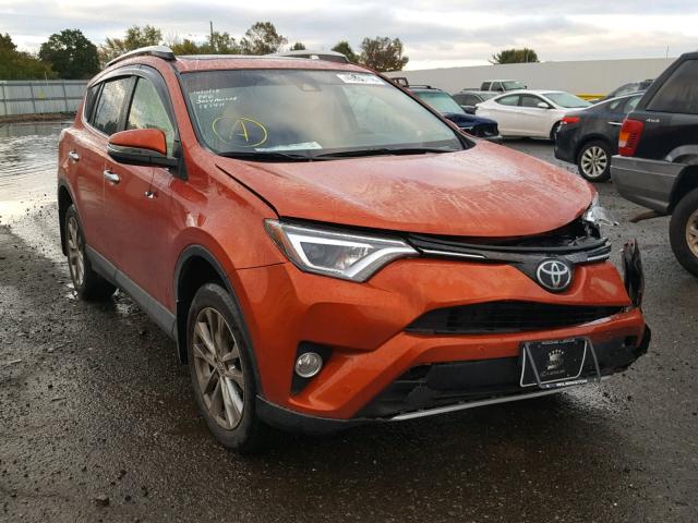 JTMDFREV5GD187411 - 2016 TOYOTA RAV4 LIMIT ORANGE photo 1