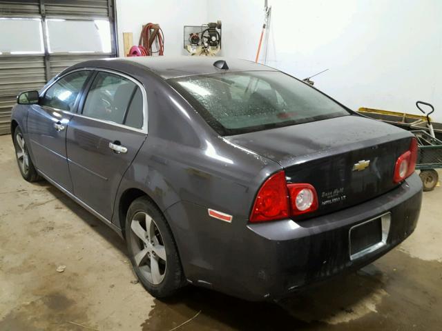 1G1ZC5E07CF314775 - 2012 CHEVROLET MALIBU 1LT GRAY photo 3