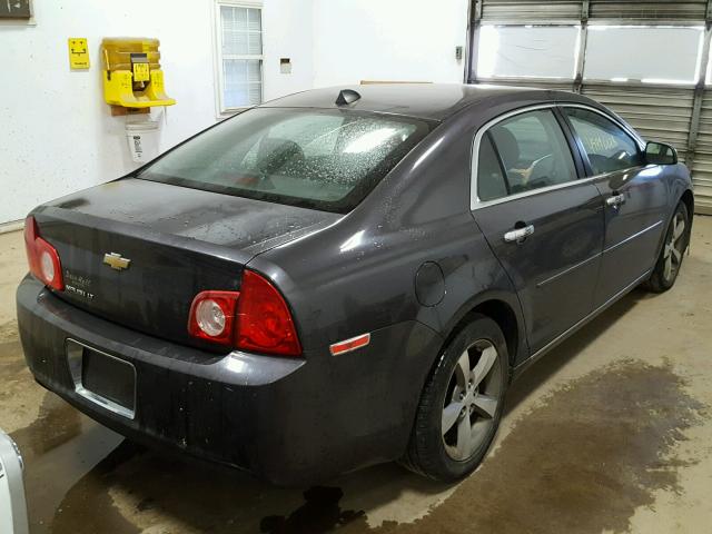 1G1ZC5E07CF314775 - 2012 CHEVROLET MALIBU 1LT GRAY photo 4