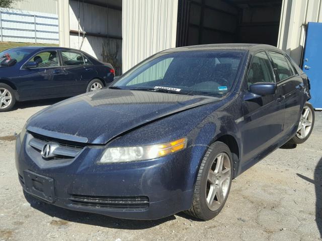 19UUA66245A021897 - 2005 ACURA TL BLUE photo 2