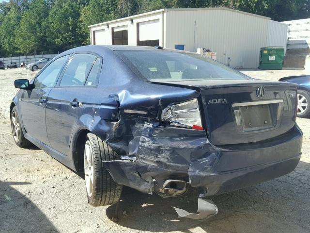 19UUA66245A021897 - 2005 ACURA TL BLUE photo 9