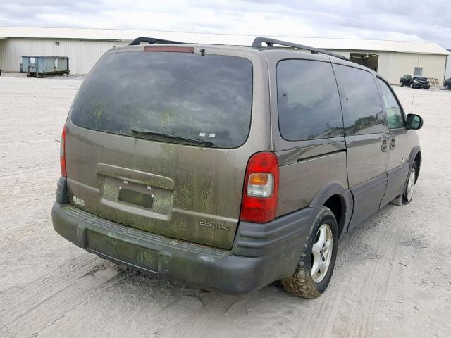 1GMDX03E34D105050 - 2004 PONTIAC MONTANA BROWN photo 4