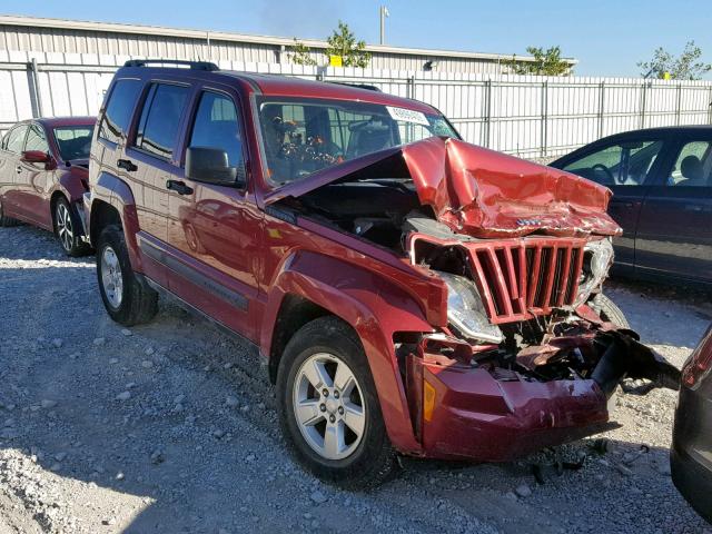 1J4PN2GK9BW506472 - 2011 JEEP LIBERTY SP RED photo 1