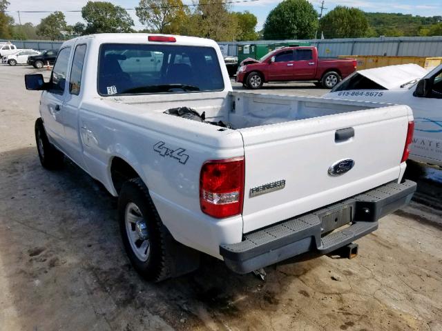 1FTYR15E48PB17702 - 2008 FORD RANGER SUP WHITE photo 3