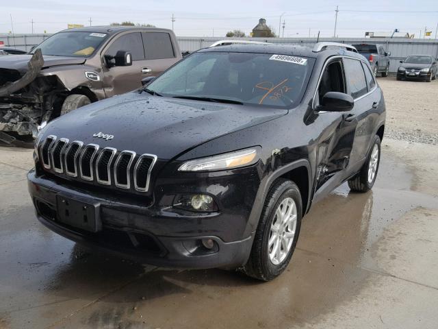 1C4PJMCB0HW590872 - 2017 JEEP CHEROKEE L BLACK photo 2