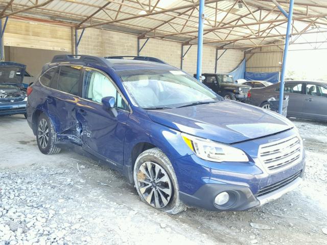 4S4BSELC2F3279976 - 2015 SUBARU OUTBACK 3. BLUE photo 1