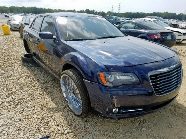 2C3CCAGG9EH281588 - 2014 CHRYSLER 300 S BLUE photo 1