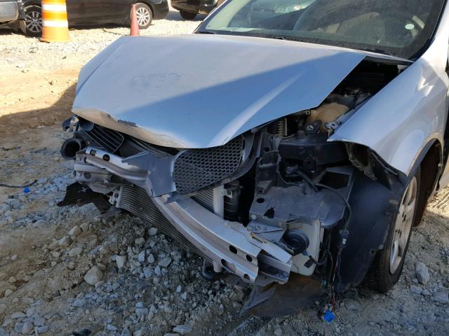 1G2AS18H797284962 - 2009 PONTIAC G5 SILVER photo 9