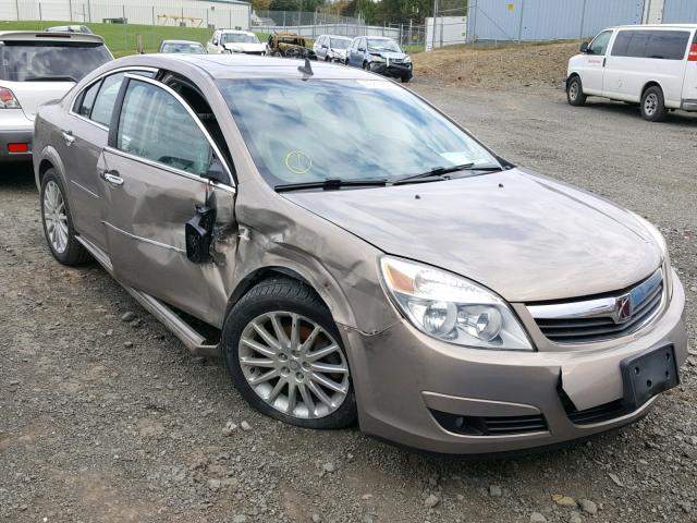 1G8ZV57778F151333 - 2008 SATURN AURA XR BROWN photo 1