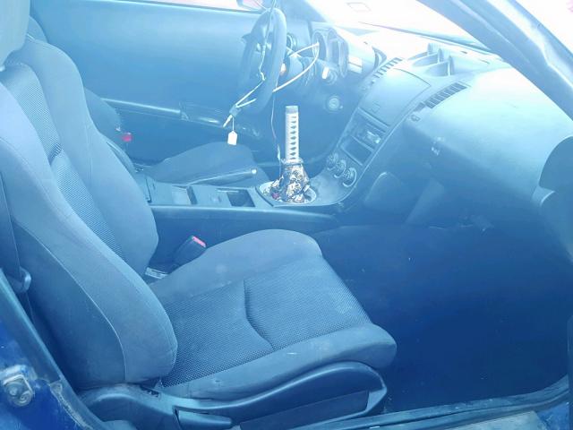 JN1AZ34D04T165546 - 2004 NISSAN 350Z COUPE BLUE photo 5