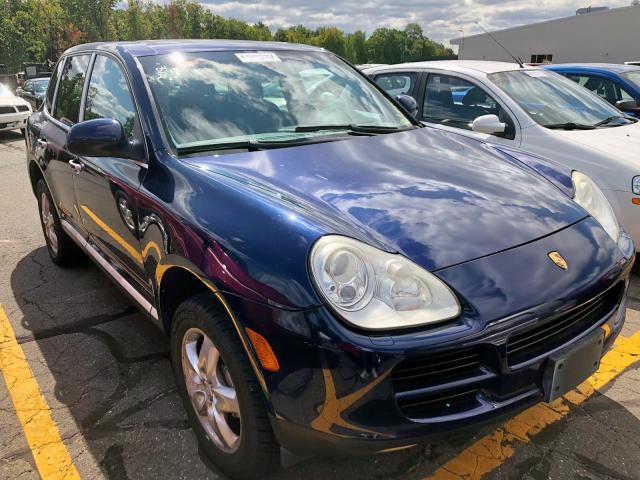 WP1AB29P44LA62188 - 2004 PORSCHE CAYENNE S BLUE photo 1