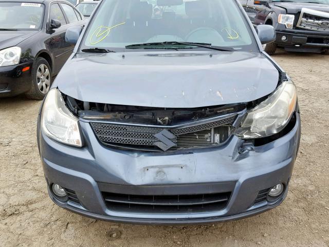 JS2YB417696203104 - 2009 SUZUKI SX4 TOURIN GRAY photo 9