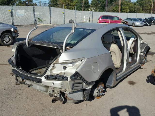 1G4GB5G31EF145389 - 2014 BUICK LACROSSE GRAY photo 4