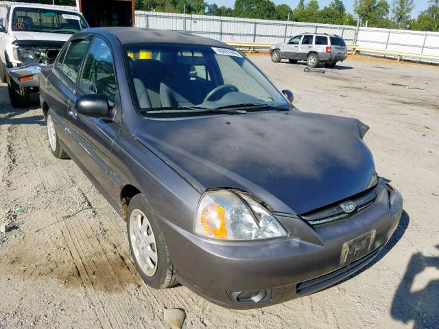 KNADC125636213508 - 2003 KIA RIO GRAY photo 1